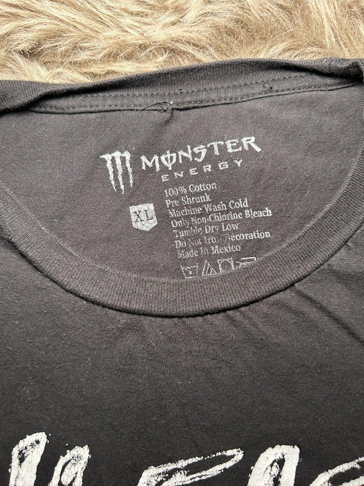 Vintage Monster Energy Shirt Size US XL / EU 56 / 4 - 4 Thumbnail