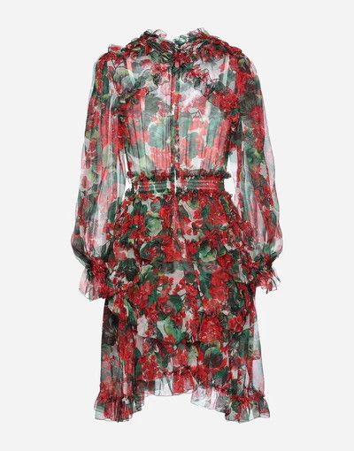 Dolce & Gabbana o1y0825 Crewneck Mini Dress in Multicolor Size M / US 6-8 / IT 42-44 - 2 Thumbnail