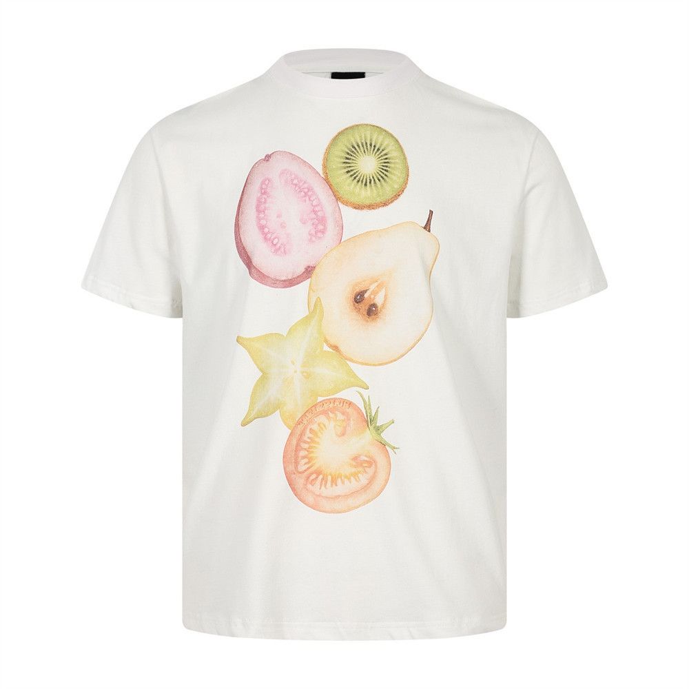 Japanese Brand Men's Streetwear Loose-Fit Fruit Print T-Shirt Size US M / EU 48-50 / 2 - 1 Thumbnail