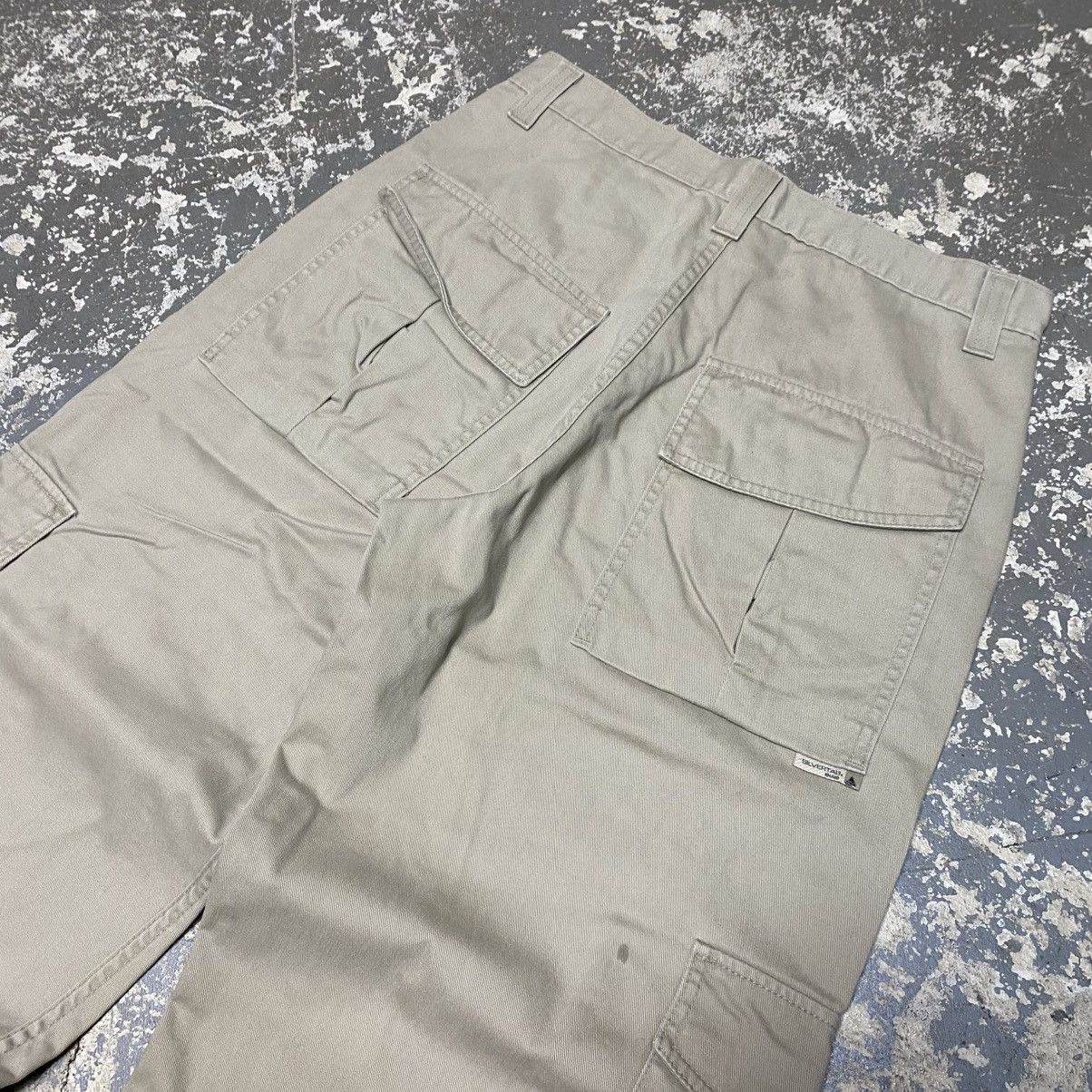 JNCO × Levi's × Vintage Vintage Levi’s SilverTab Cargo Tan Baggy Pants 90s Size US 32 / EU 48 - 9 Thumbnail