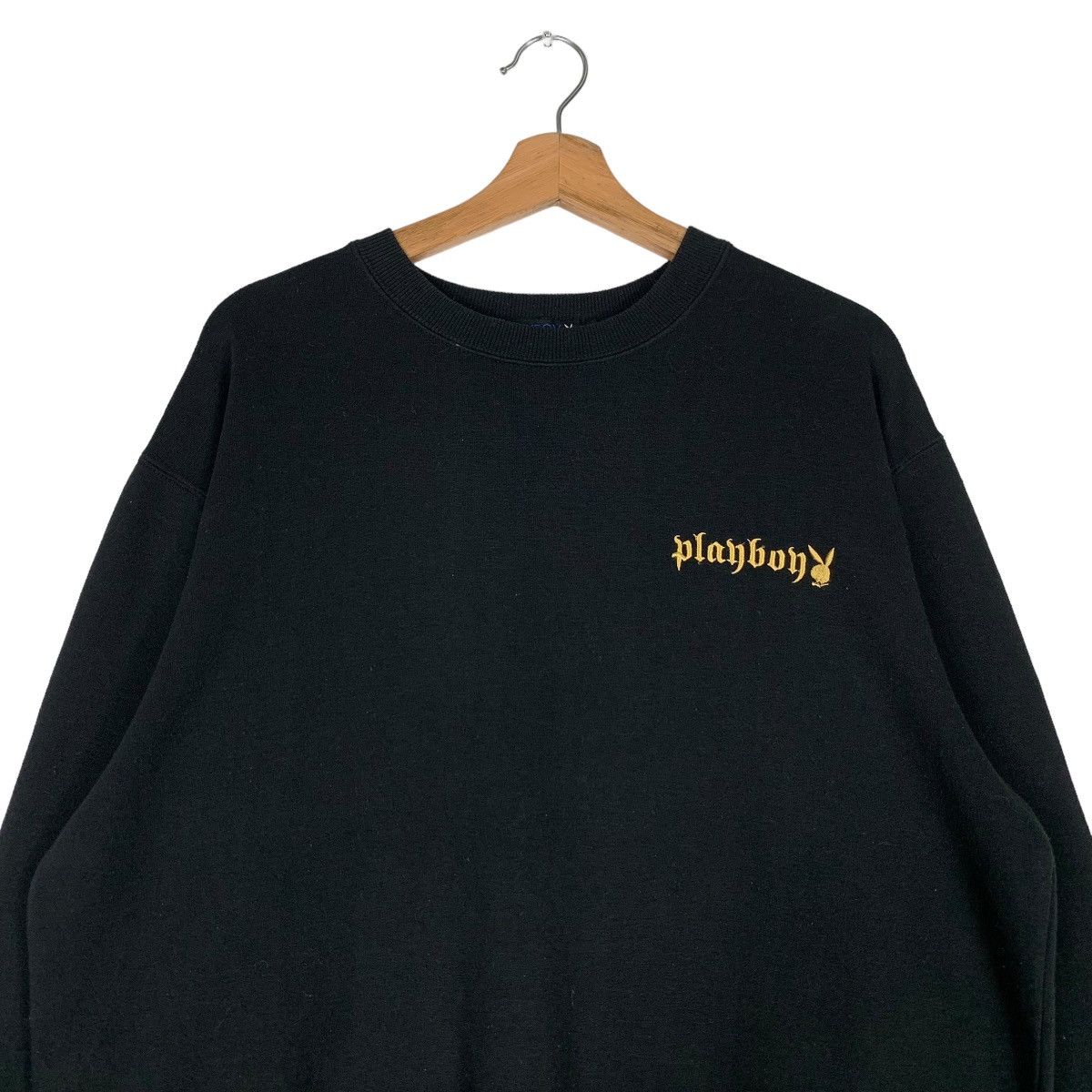 Playboy PLAYBOY Embroidery Big Logo Sweatshirts #0790-C36 Size US L / EU 52-54 / 3 - 4 Thumbnail