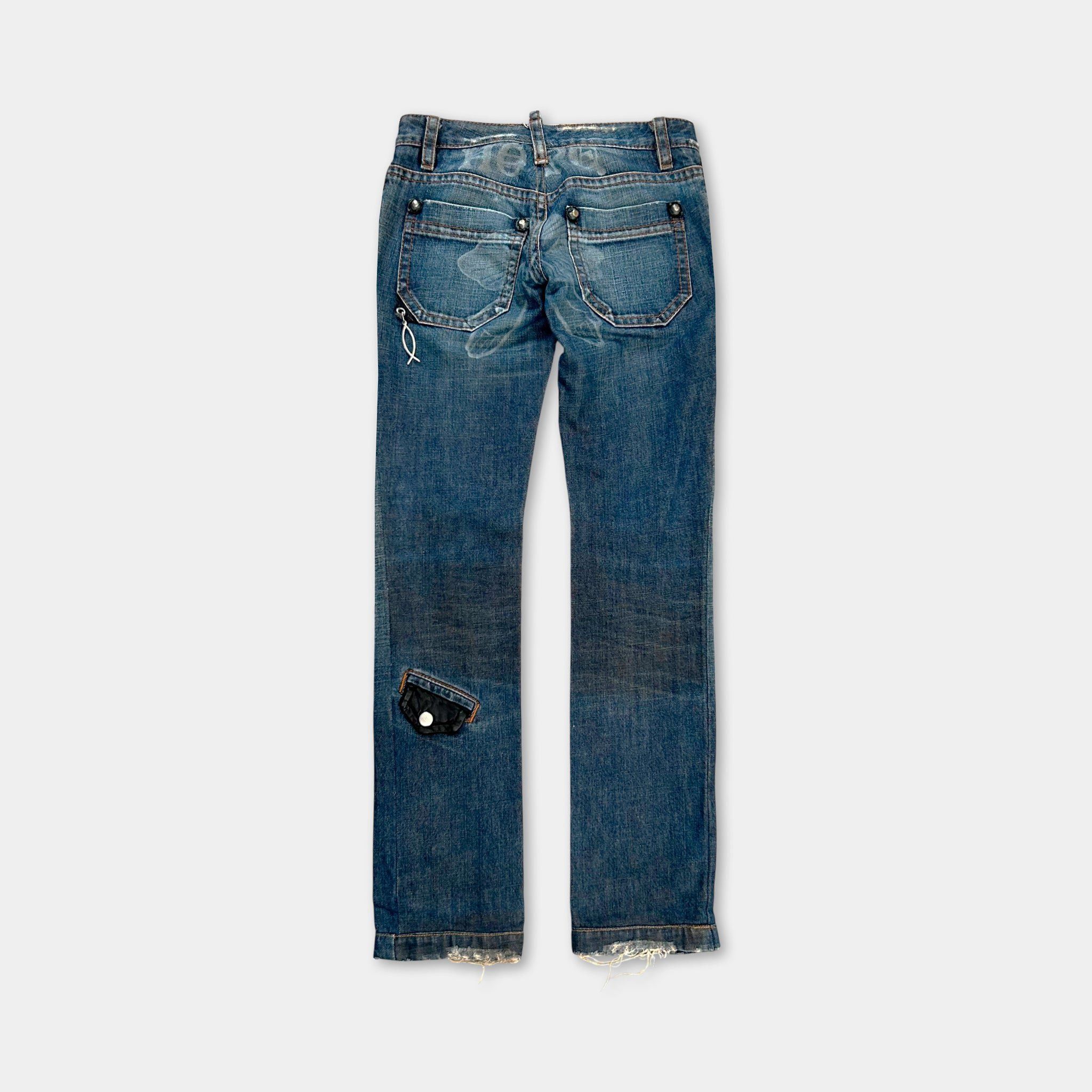 Dsquared2 Dsquared2 FW2005 Jesus Hope Denim Size US 32 / EU 48 - 4 Thumbnail