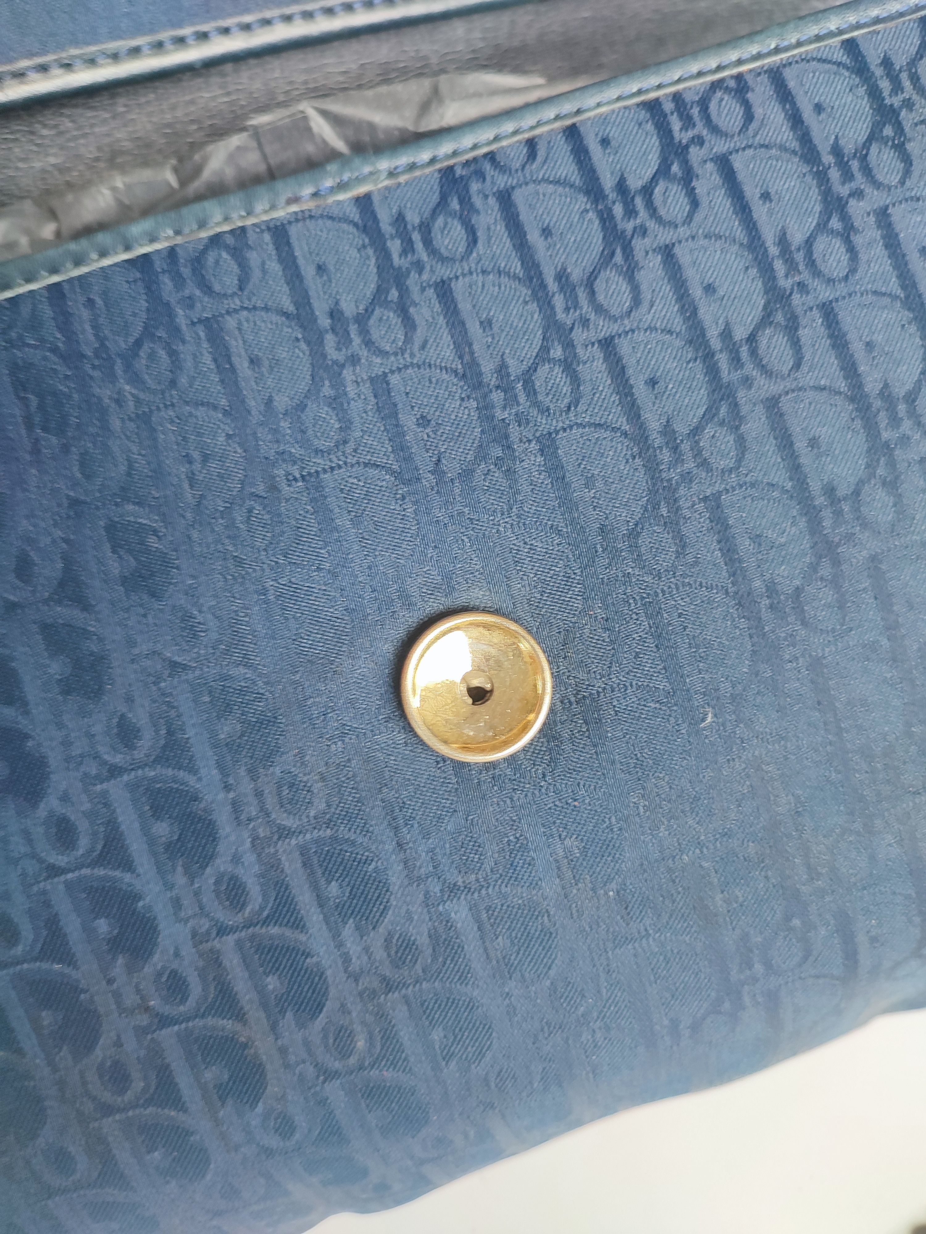 Christian Dior Monsieur CHRISTIAN DIOR TROTTER LOGO JACQUARD CHAIN BAG Size ONE SIZE - 8 Thumbnail