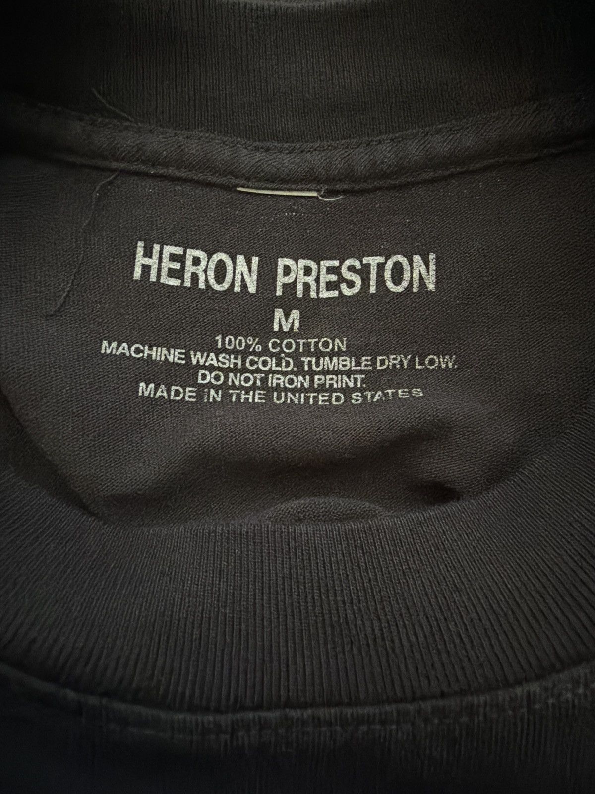 Heron Preston × Yeat Lyfestyle cross t shirt Size US M / EU 48-50 / 2 - 3 Thumbnail
