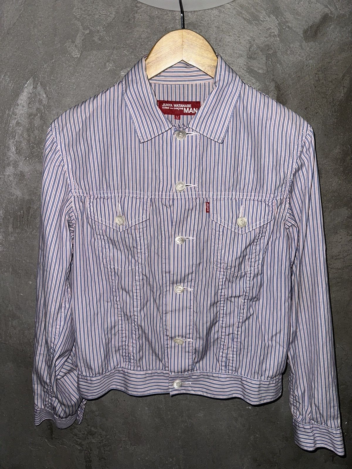 Comme des Garcons AW2002 Junya Watanabe CDG X Levis Hickory Light Jacket Size US M / EU 48-50 / 2 - 6 Thumbnail