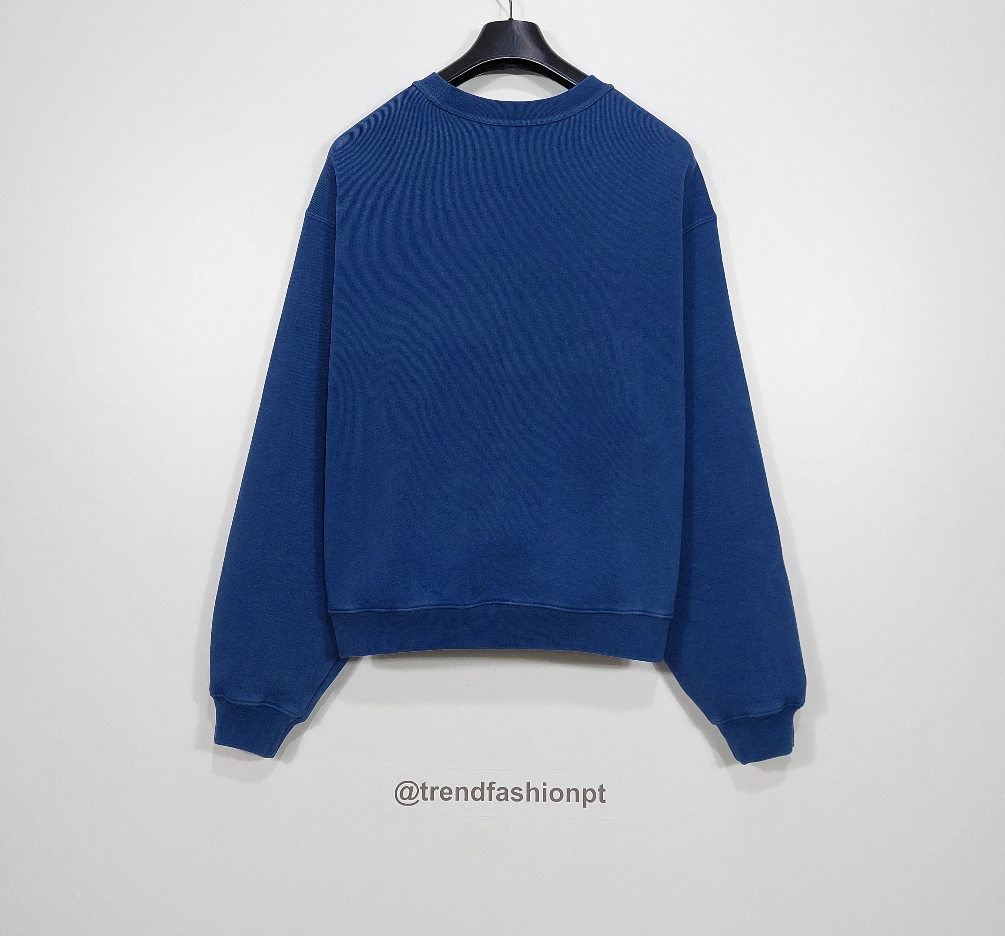 Alexander Wang puff logo cropped sweatshirt - navy XL Size XL / US 12-14 / IT 48-50 - 6 Thumbnail