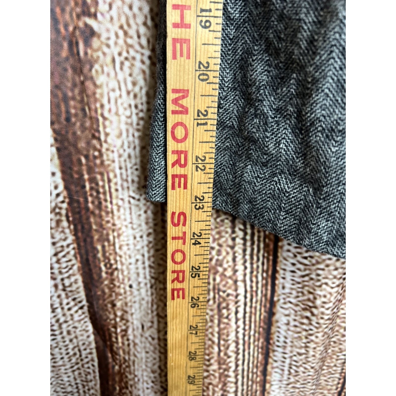 Pendleton VINTAGE Pendleton Skirt Wool Gray Womens 14 Short Pleated Plaid Size 36" / US 14 / IT 50 - 2 Thumbnail