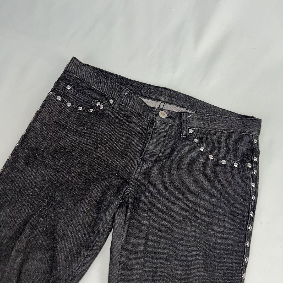 Hysteric Glamour Hysterics STUDS FLARE DENIM Size US 29 - 5 Thumbnail