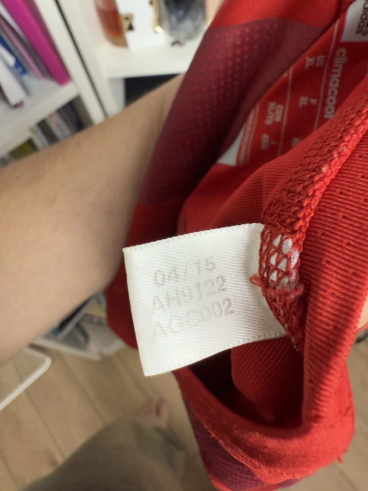 Adidas Adidas Bayern Munich techfit 2015 Trening longsleeve jersey Size US XL / EU 56 / 4 - 7 Thumbnail