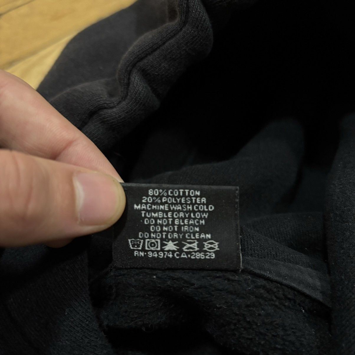 Stussy Vintage Stussy USA Baggy Hoodie Embroidered Logo Y2K Black Size US M / EU 48-50 / 2 - 10 Thumbnail