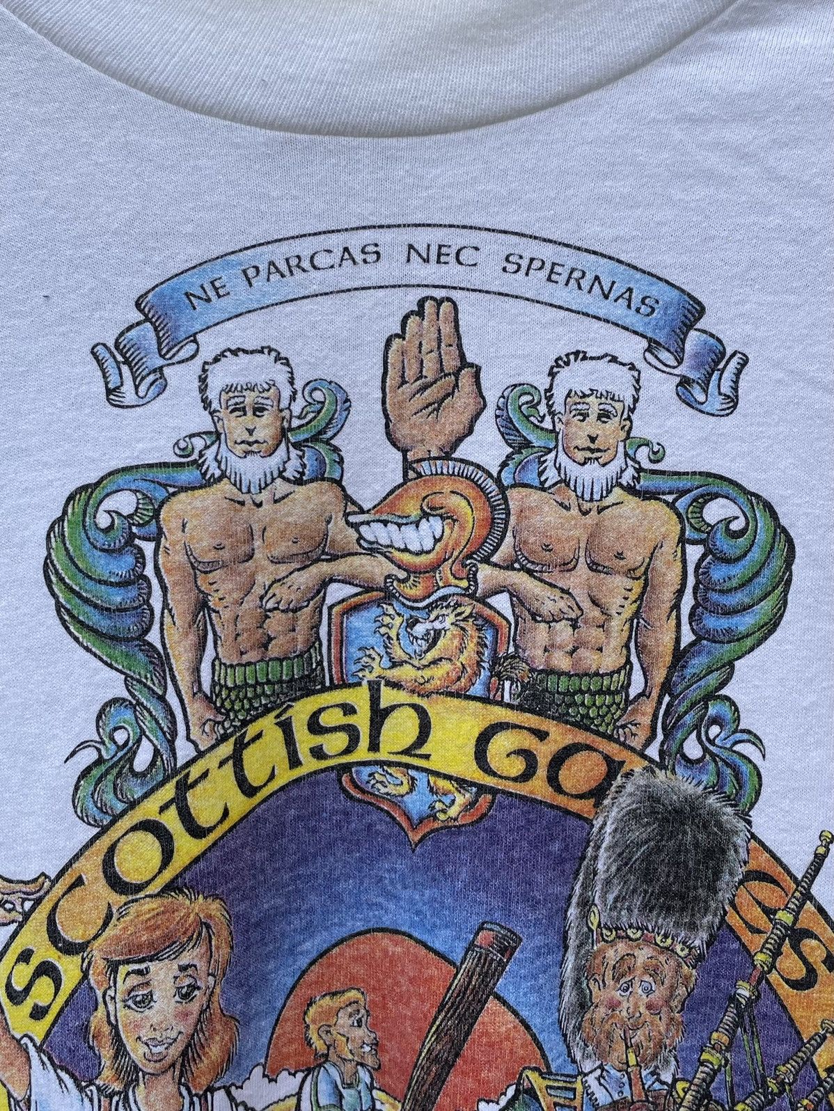 Hanes Vintage 1991 Hanes Treasure Island Florida Scottish Gales T Size US L / EU 52-54 / 3 - 4 Thumbnail