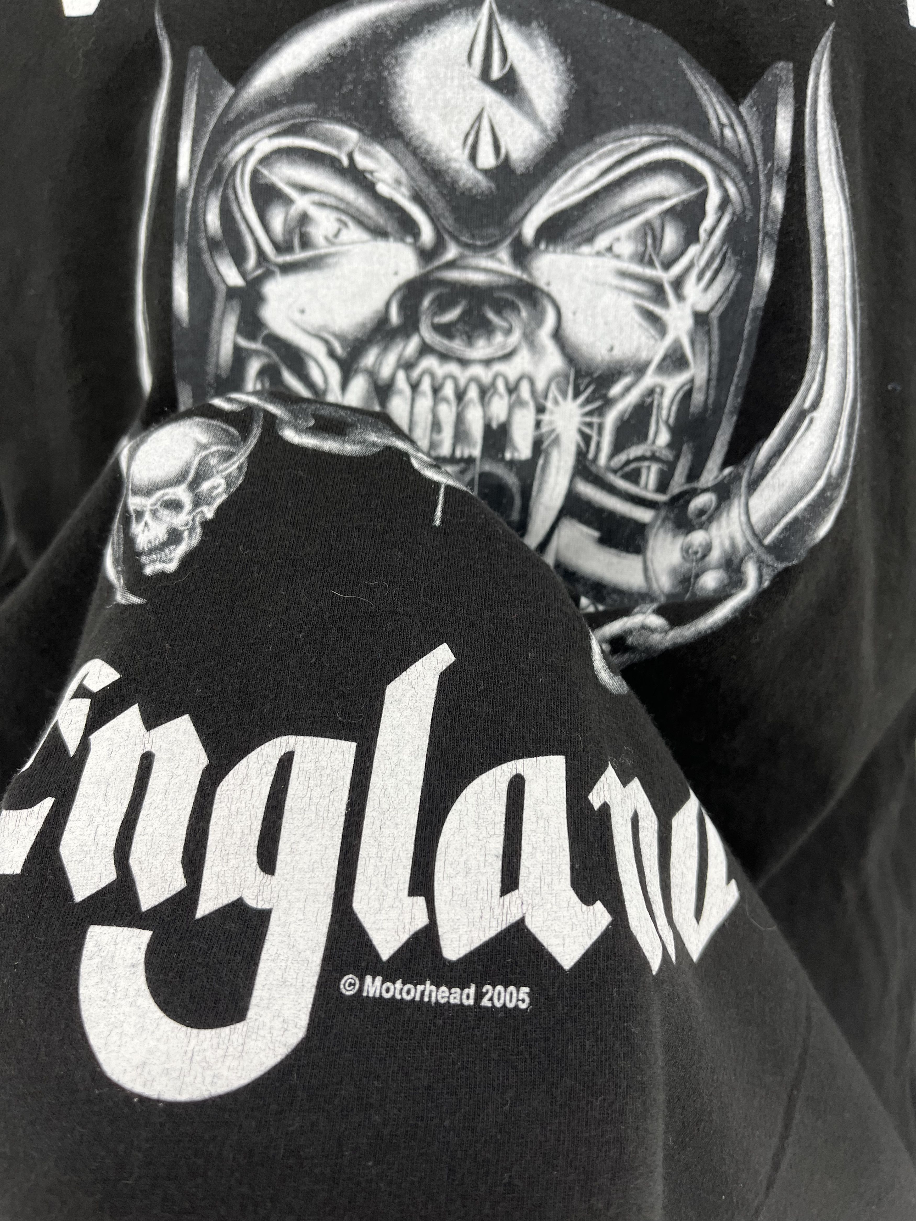 Band Tees Vintage Y2K Motörhead Band Rock Humor T-shirt Streetwear 90s Size US L / EU 52-54 / 3 - 6 Thumbnail