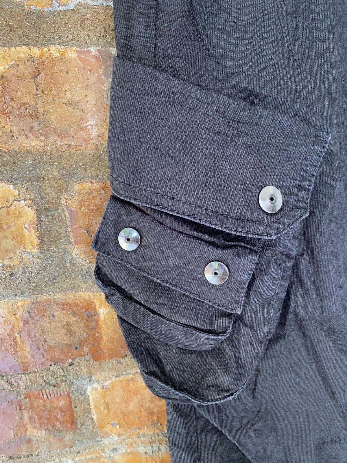 If Six Was Nine × Japanese Brand × Tornado Mart Vtg Custom Culture Japan 3D pocket Cargos pants Size US 32 / EU 48 - 6 Thumbnail