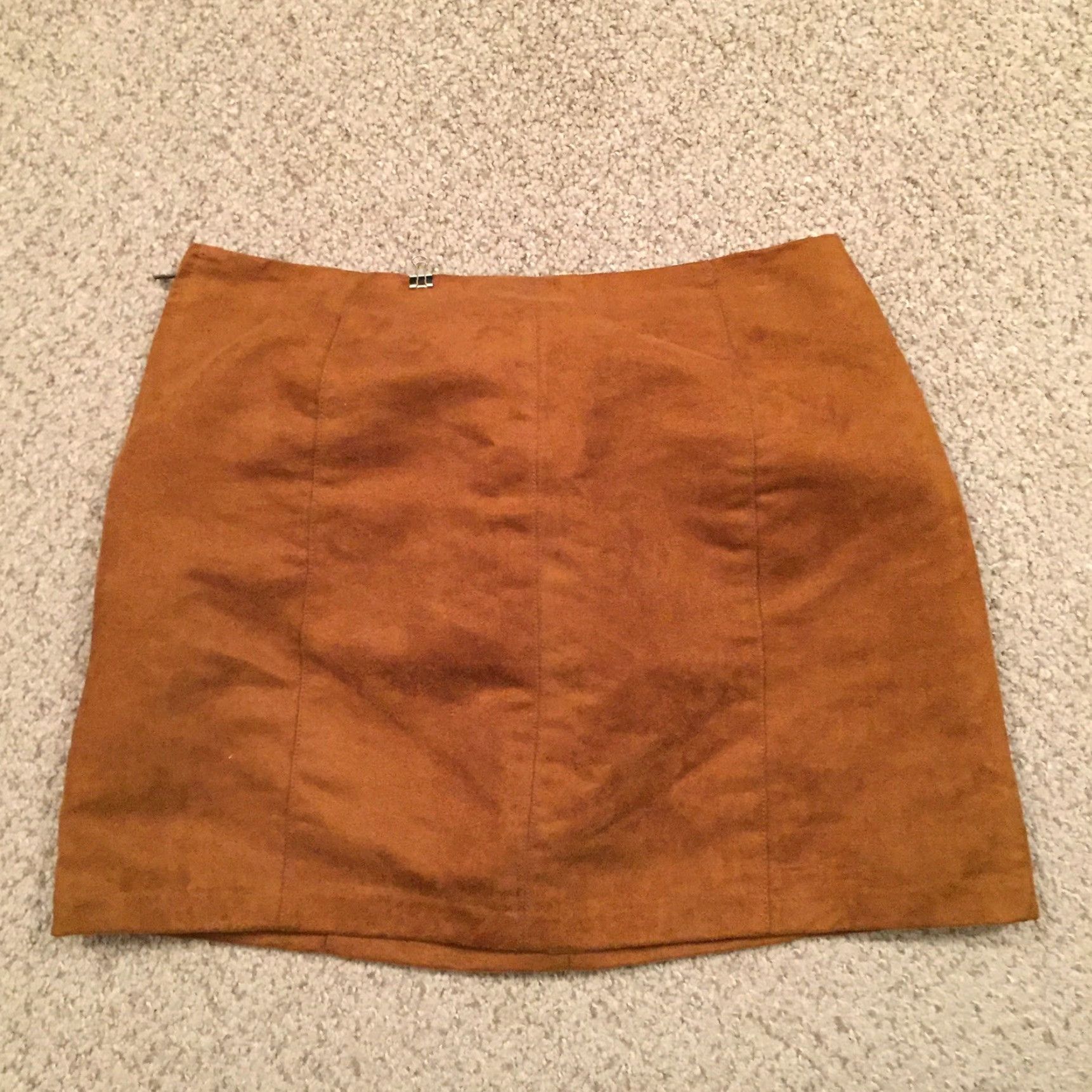 Old Navy Old Navy Pencil Skirt Petite Brown Short Lined Microfiber 8P Women Skirt Vintage No Size 30" / US 8 / IT 44 - 7 Thumbnail