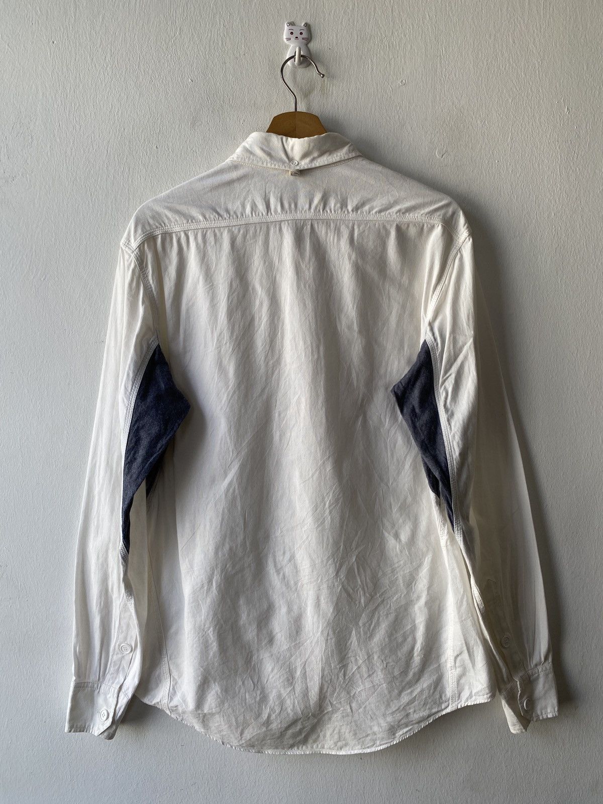 Japanese Brand × Visvim Vintage Visvim Patchwork Design Button Up Shirt Size US M / EU 48-50 / 2 - 4 Thumbnail