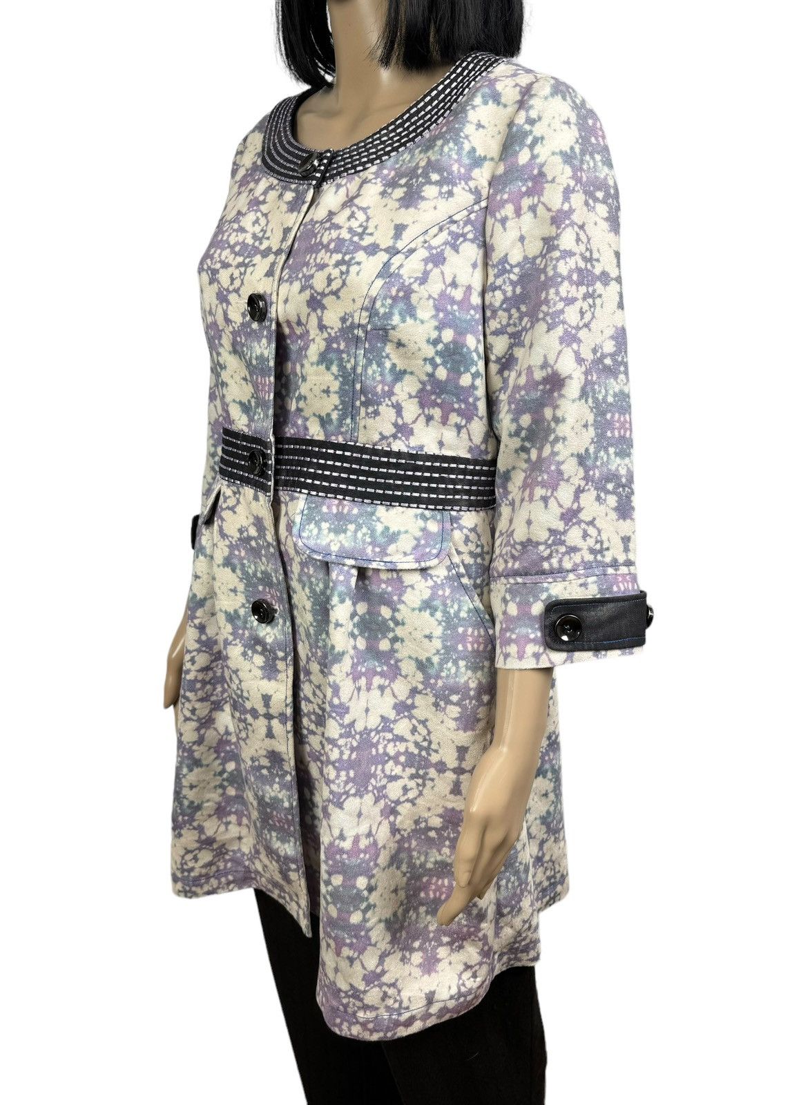 Custo Barcelona Custo Barcelona Multicolor Trench-Coat Polyester size 42 Size M / US 6-8 / IT 42-44 - 9 Thumbnail