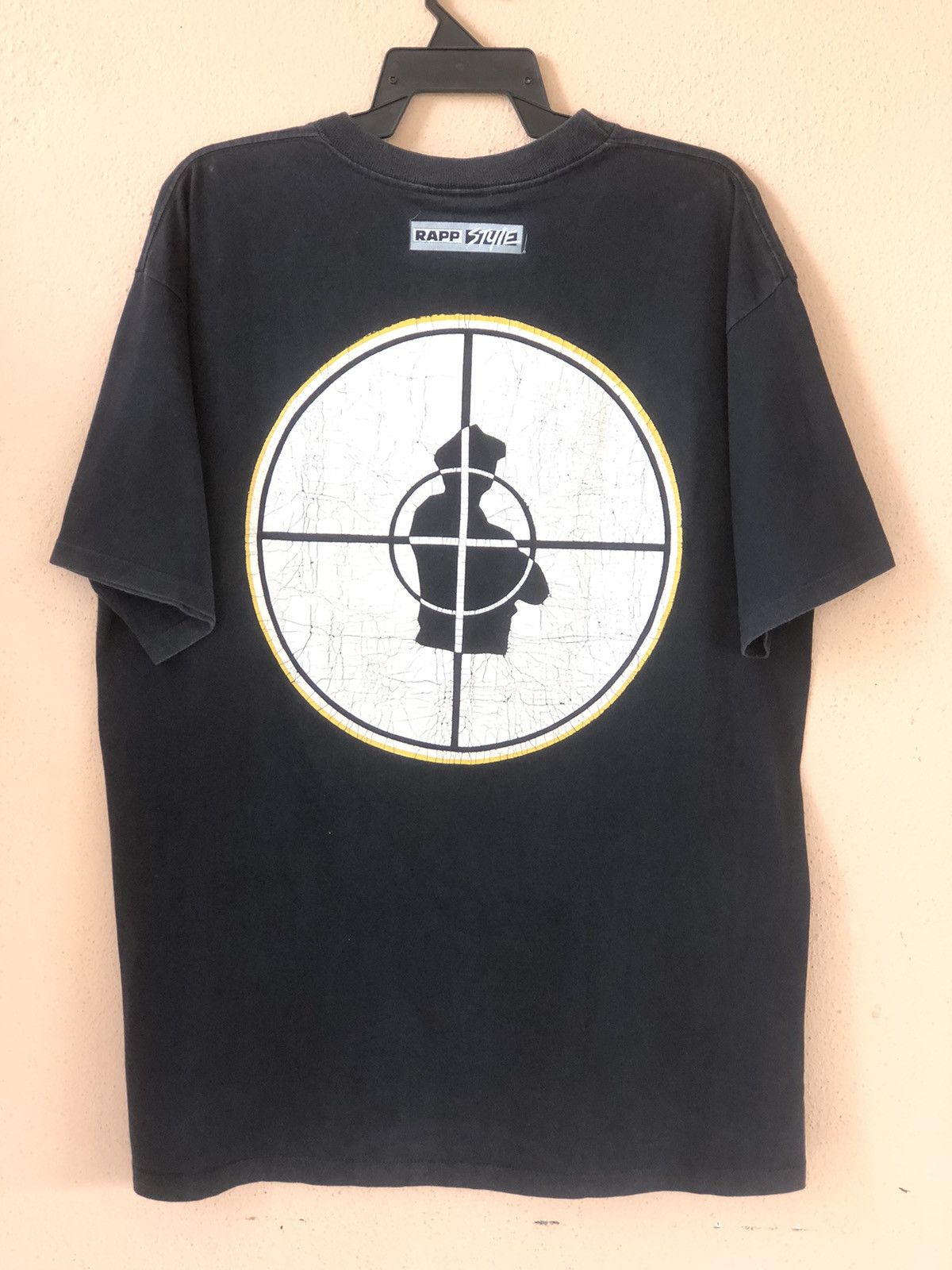 Public Enemy × Rap Tees × Vintage Vintage 90s PUBLIC ENEMY Hip Hop Band Tee Size US XL / EU 56 / 4 - 2 Thumbnail