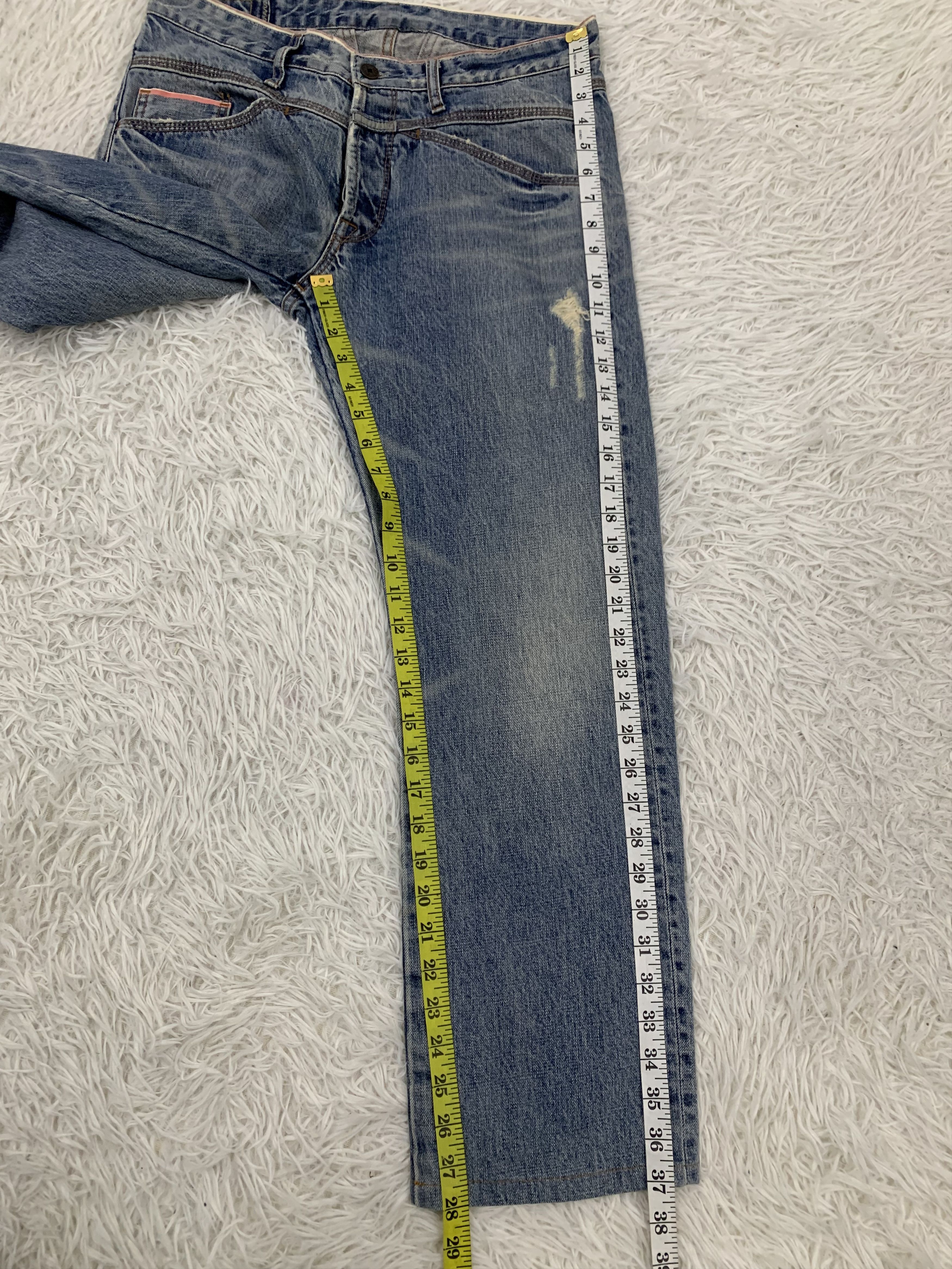 Marithe + Francois Girbaud Marithe Francois Girbaud Selfedge Jeans Pant Size US 33 - 16 Thumbnail