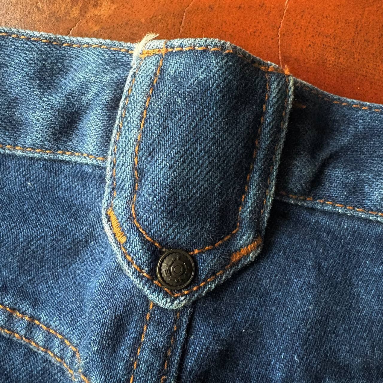 Lancel Vintage 90’s Lancel Paris Jeans with Purple Gold Embroidery Size US 28 / EU 44 - 10 Thumbnail