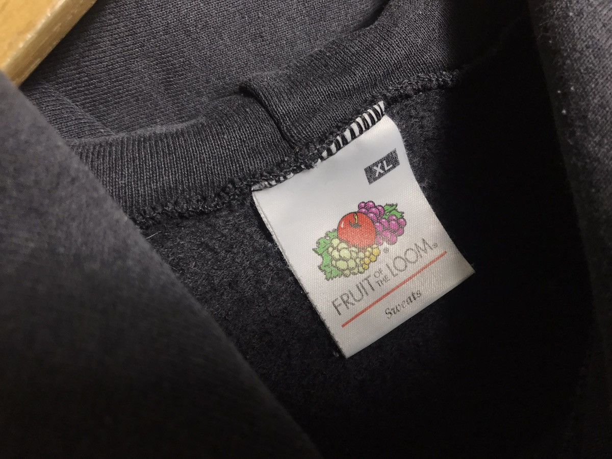 Fruit Of The Loom Black Bomb A France Rock Metal Black Vintage Hoodie Mens Size US XL / EU 56 / 4 - 5 Thumbnail