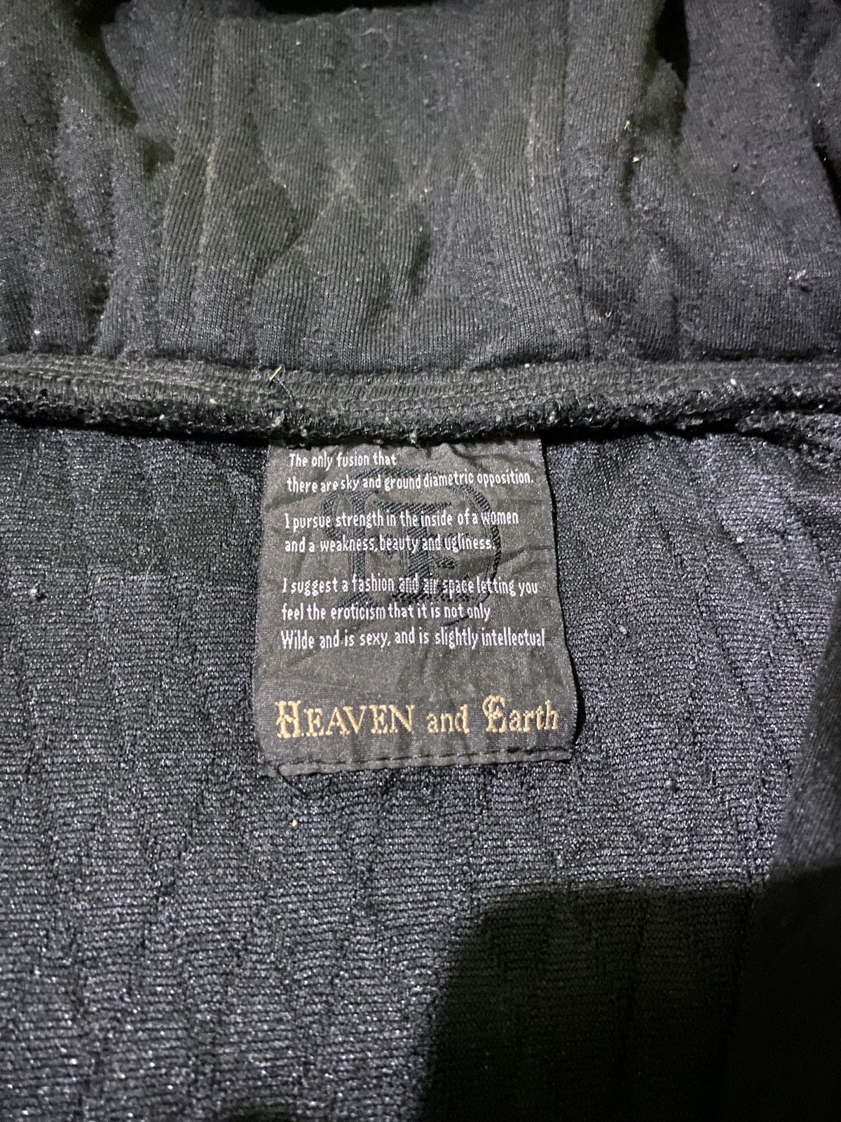 If Six Was Nine × Japanese Brand × KMRii Zip Hoodie Vtg heaven and earth ifsixwasnine style gothic Size US L / EU 52-54 / 3 - 4 Thumbnail