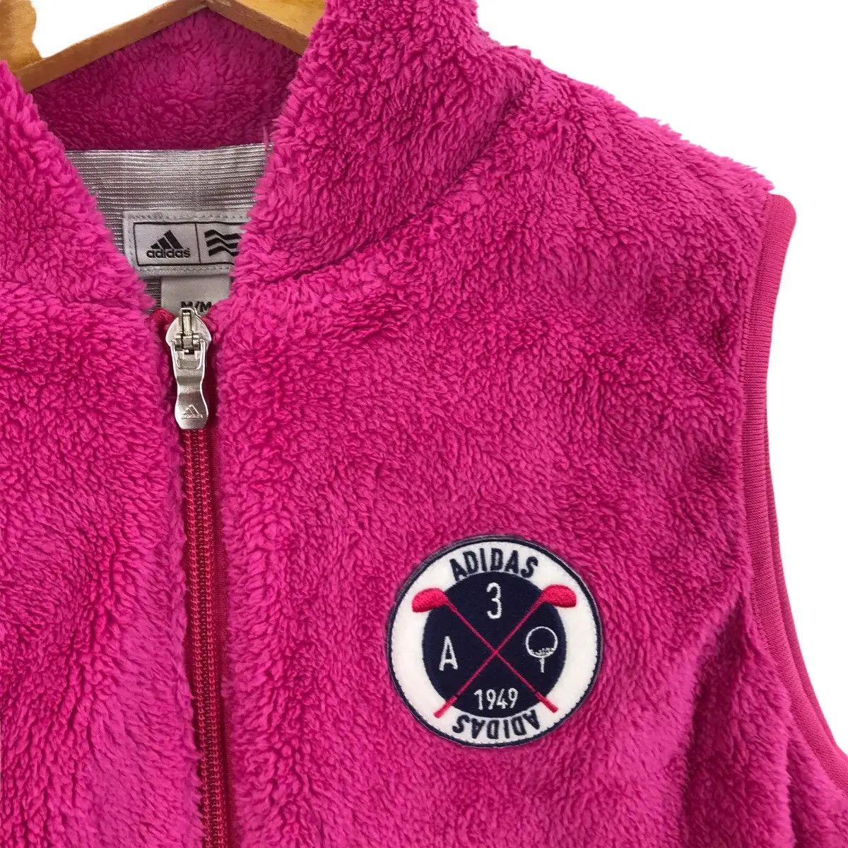 Adidas ADIDAS EQUIPMENT GOLF Collection Pink Fleece Vest Jacket Size US M / EU 48-50 / 2 - 2 Thumbnail