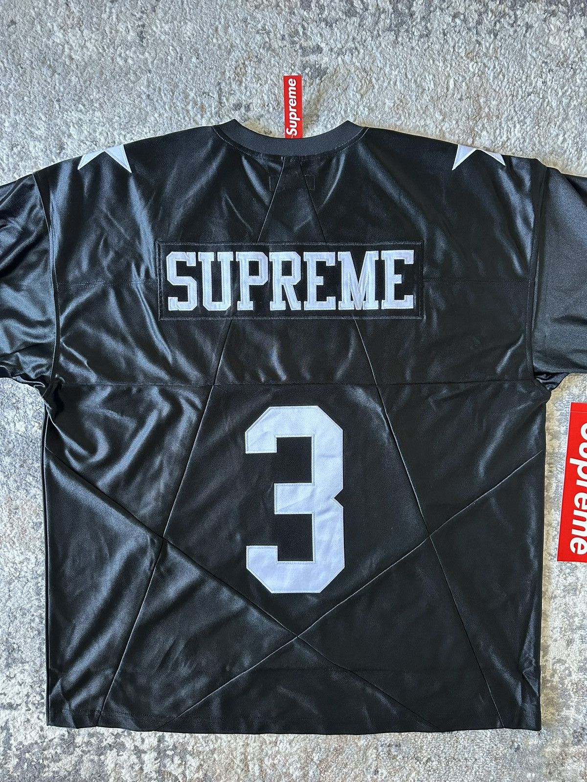 Supreme Supreme Star Football Jersey FW24 Size US L / EU 52-54 / 3 - 14 Thumbnail