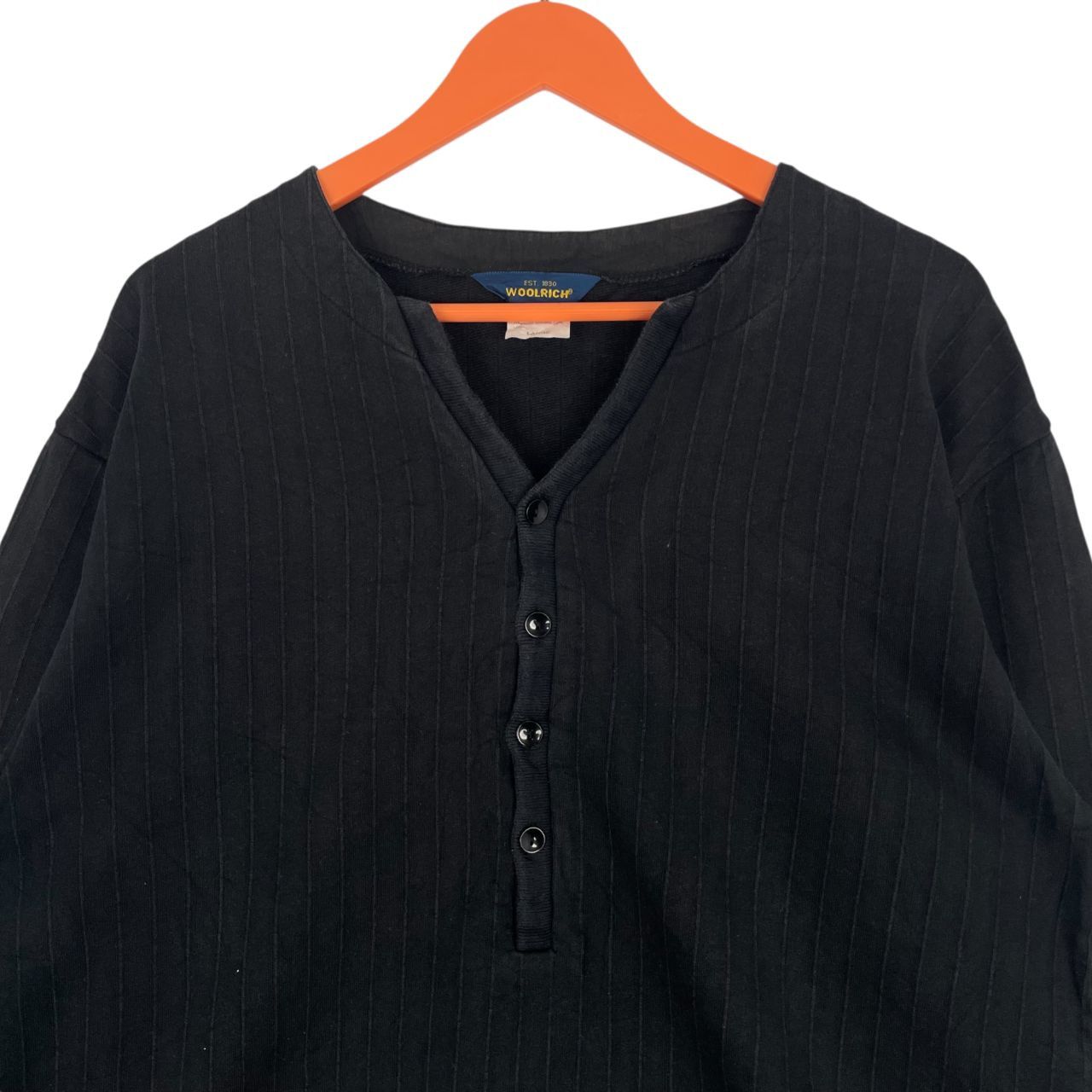 Woolrich Woolen Mills Vintage Woolrich Half Button Pullover Sweatshirt Size US L / EU 52-54 / 3 - 4 Thumbnail