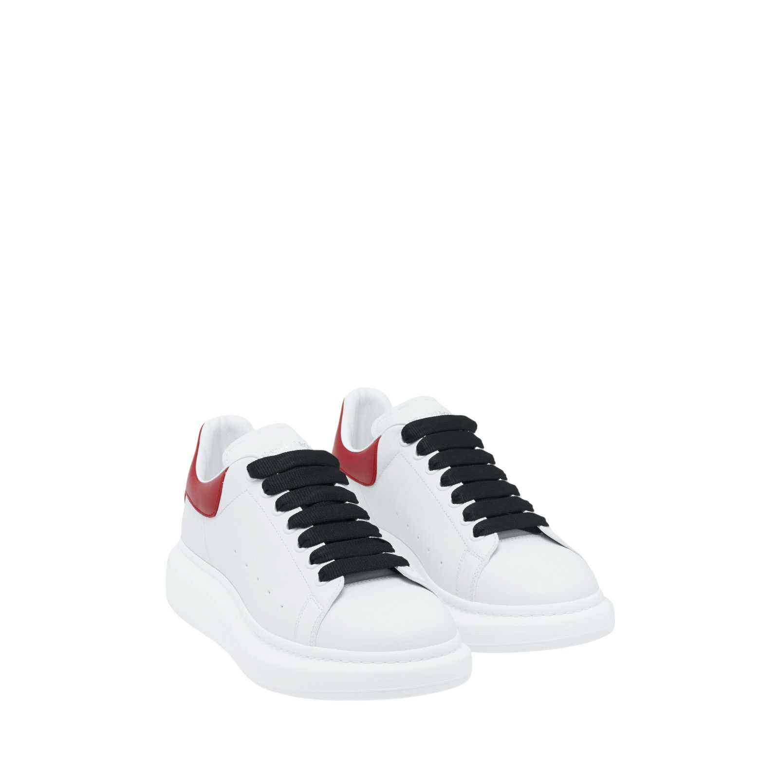 Alexander McQueen ALEXANDER MCQUEEN Oversized $590 Men's Off White/Red Sneaker Size US 9.5 / EU 42-43 - 3 Thumbnail