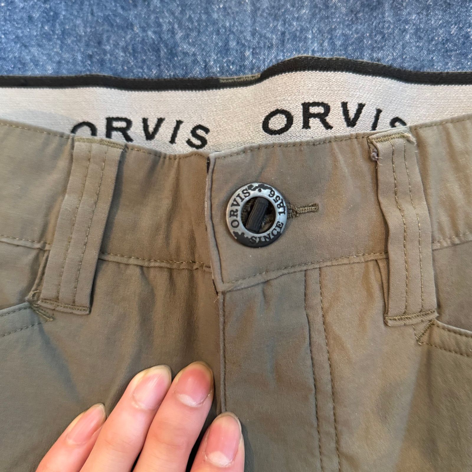 Orvis Orvis Olive GreenTechnical Pants 32x32 Size US 32 / EU 48 - 8 Thumbnail