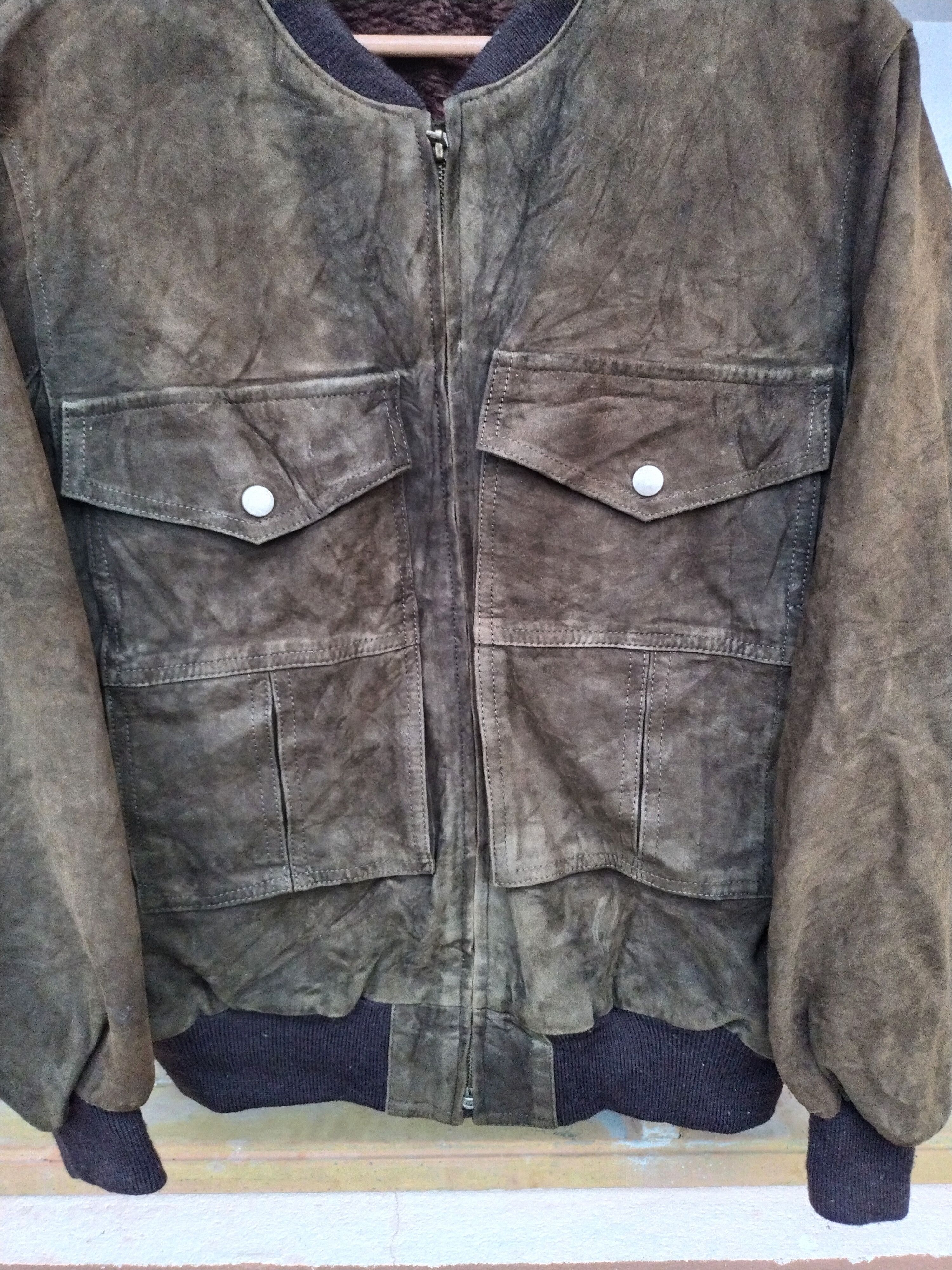 Leather Vintage Sicilian Leather Jacket Size US M / EU 48-50 / 2 - 3 Thumbnail