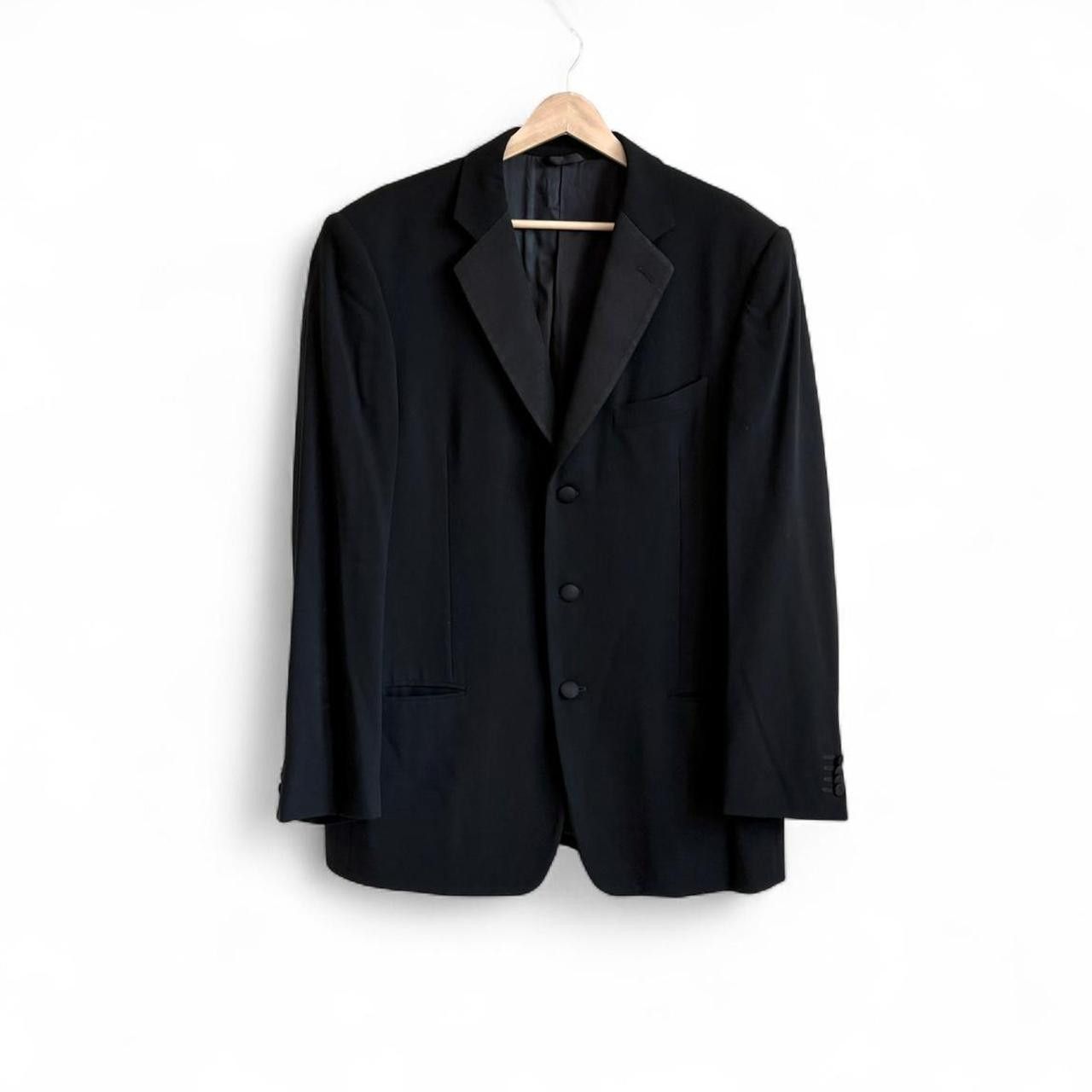 Giorgio Armani Giorgio Armani Classico archival black tuxedo jacket 40R Size 40R - 1 Thumbnail