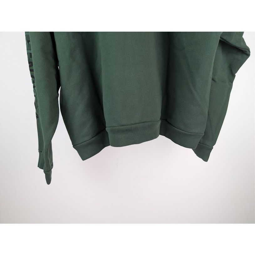 Balenciaga o1rshd1 Ramadan Medium-Fit Hoodie in Green Fleece Size US L / EU 52-54 / 3 - 12 Thumbnail