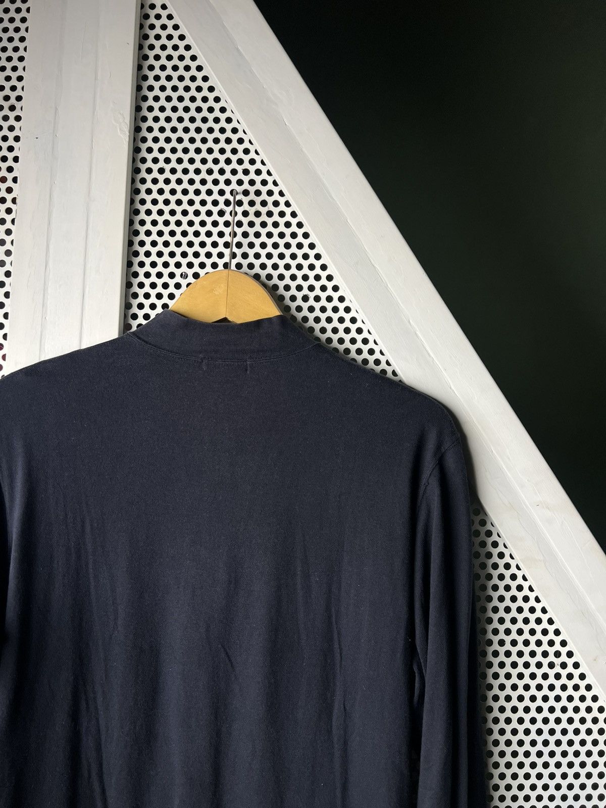 Comme des Garcons Vintage 90s Comme Des Garcons Homme Plus Half Zip Longsleeve Size US M / EU 48-50 / 2 - 5 Thumbnail