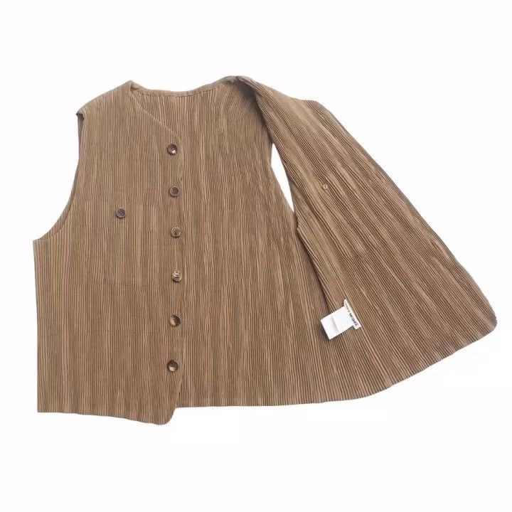 Issey Miyake issey miyake Wrinkled waistcoat Size M / US 6-8 / IT 42-44 - 4 Thumbnail