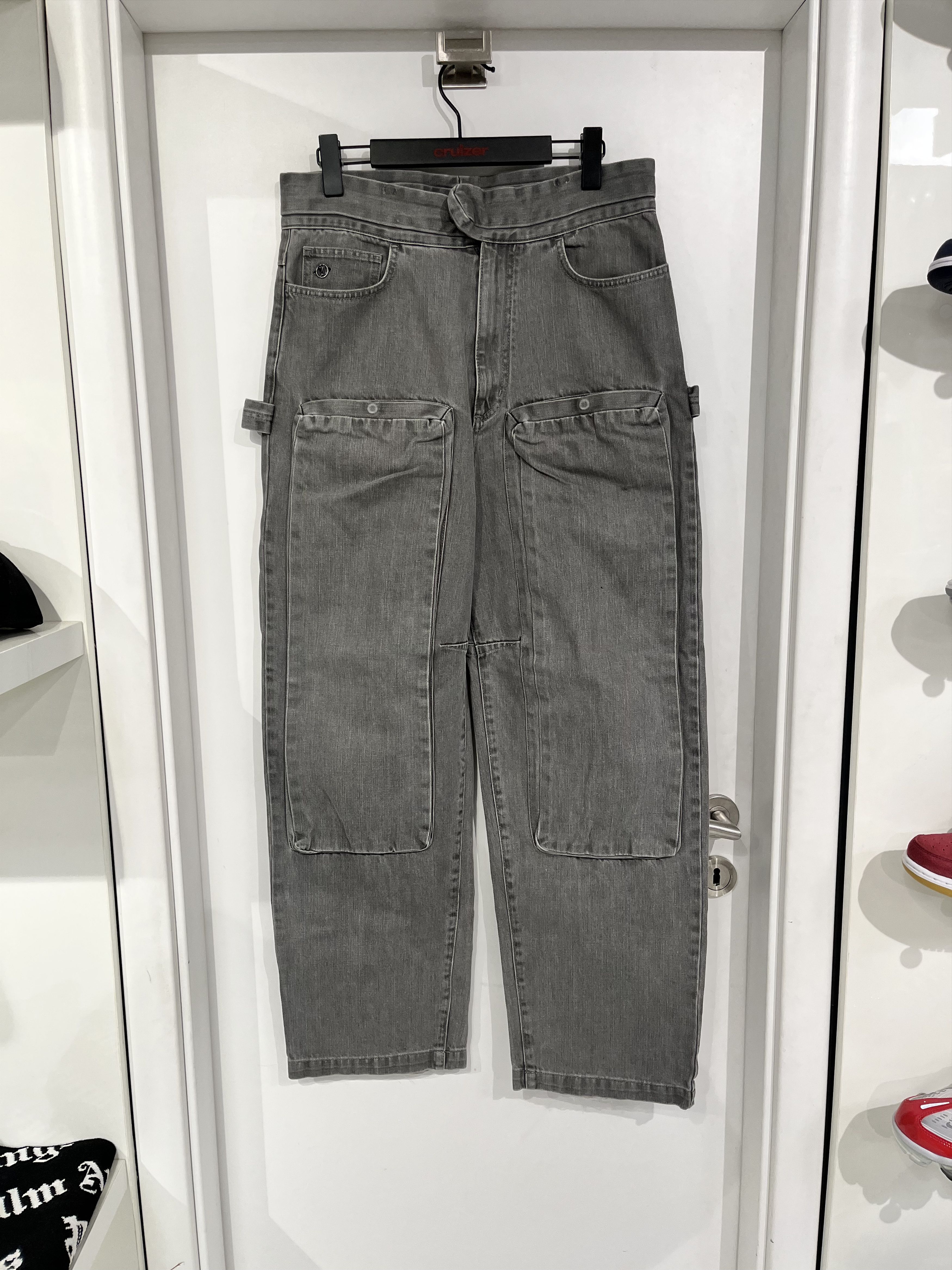 Louis Vuitton Louis Vuitton Denim Cargo Jeans Grey Size US 32 / EU 48 - 1 Thumbnail