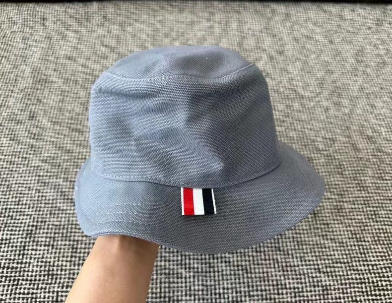 Thom Browne Thom Browne Classic grey fisherman's cap Size ONE SIZE - 4 Thumbnail