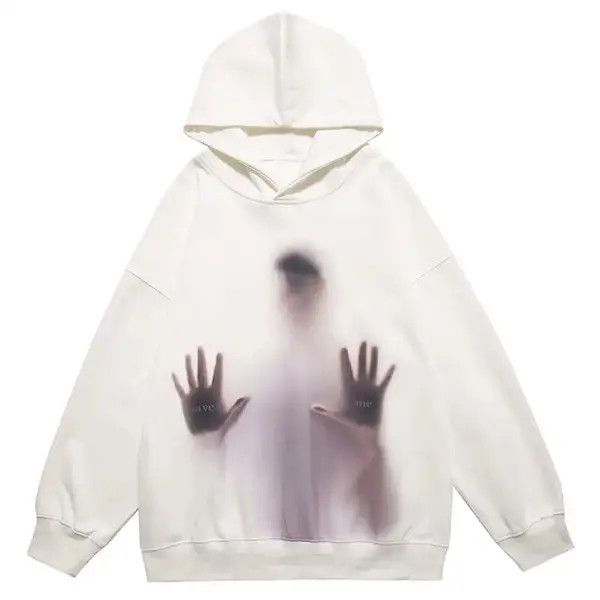VIBE Shadow Ghost Hooded Jacket Hoodie Sweatshirt Size US L / EU 52-54 / 3 - 1 Thumbnail