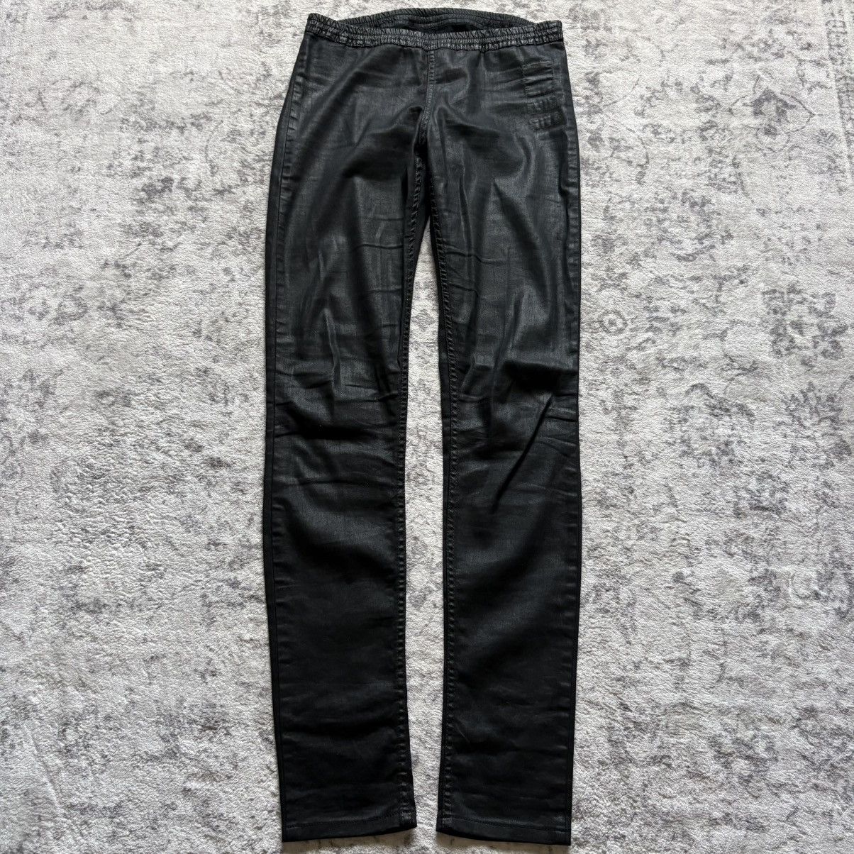 Rick Owens DRKSHDW FW13 Waxed Leggings / Jeans Black | XS