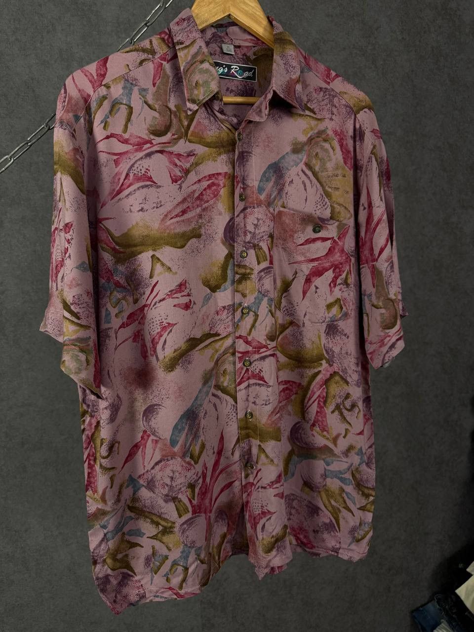 Vintage Art crazy hawaiian vintage shirt Size US XL / EU 56 / 4 - 3 Thumbnail