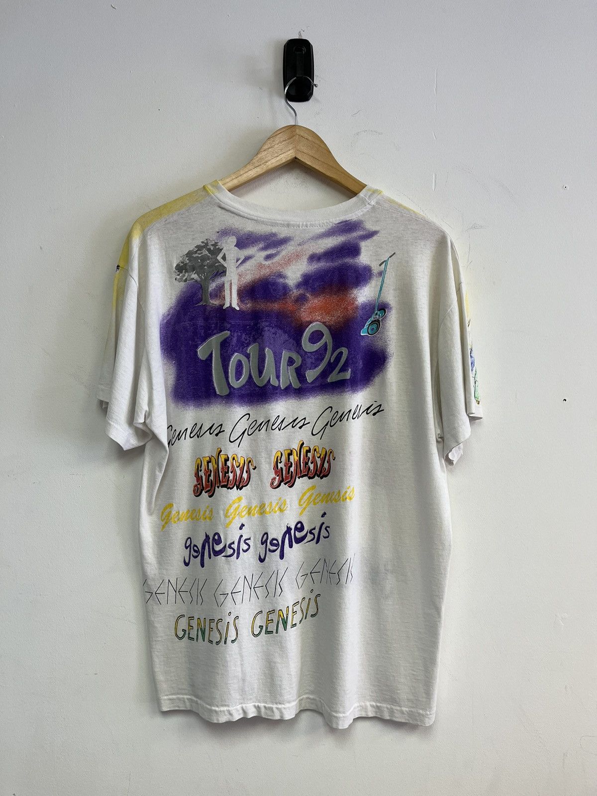 Vintage 1992 Genesis Band Tee Size US L / EU 52-54 / 3 - 2 Thumbnail