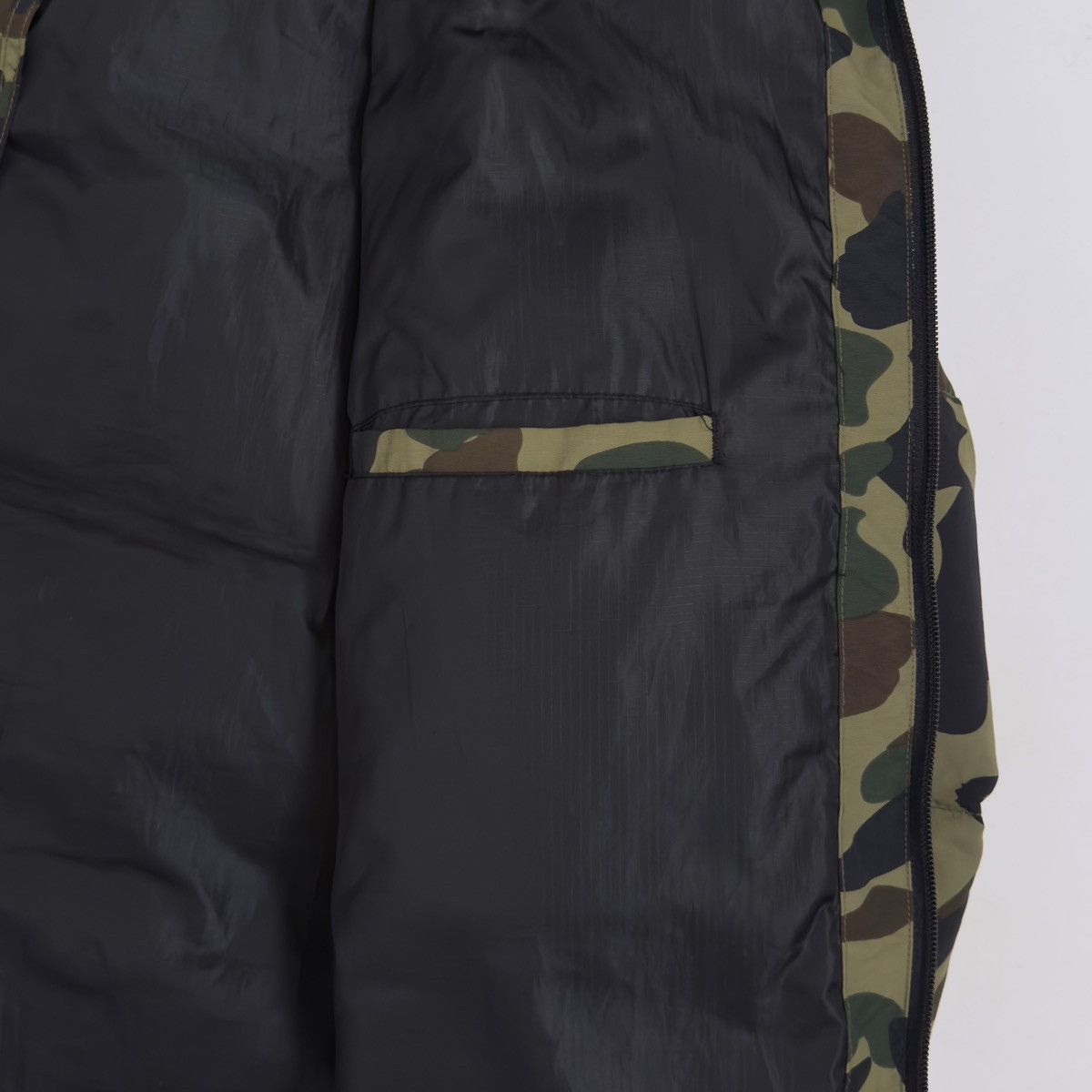Bape Bape 1st Camo Long Down Snowboard Jacket Green 2018 Size US L / EU 52-54 / 3 - 9 Thumbnail