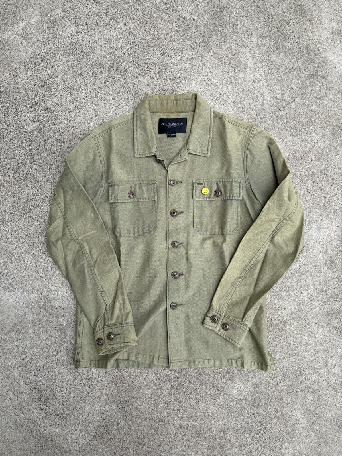 Obey Obey Military Shirt Size US S / EU 44-46 / 1 - 1 Thumbnail