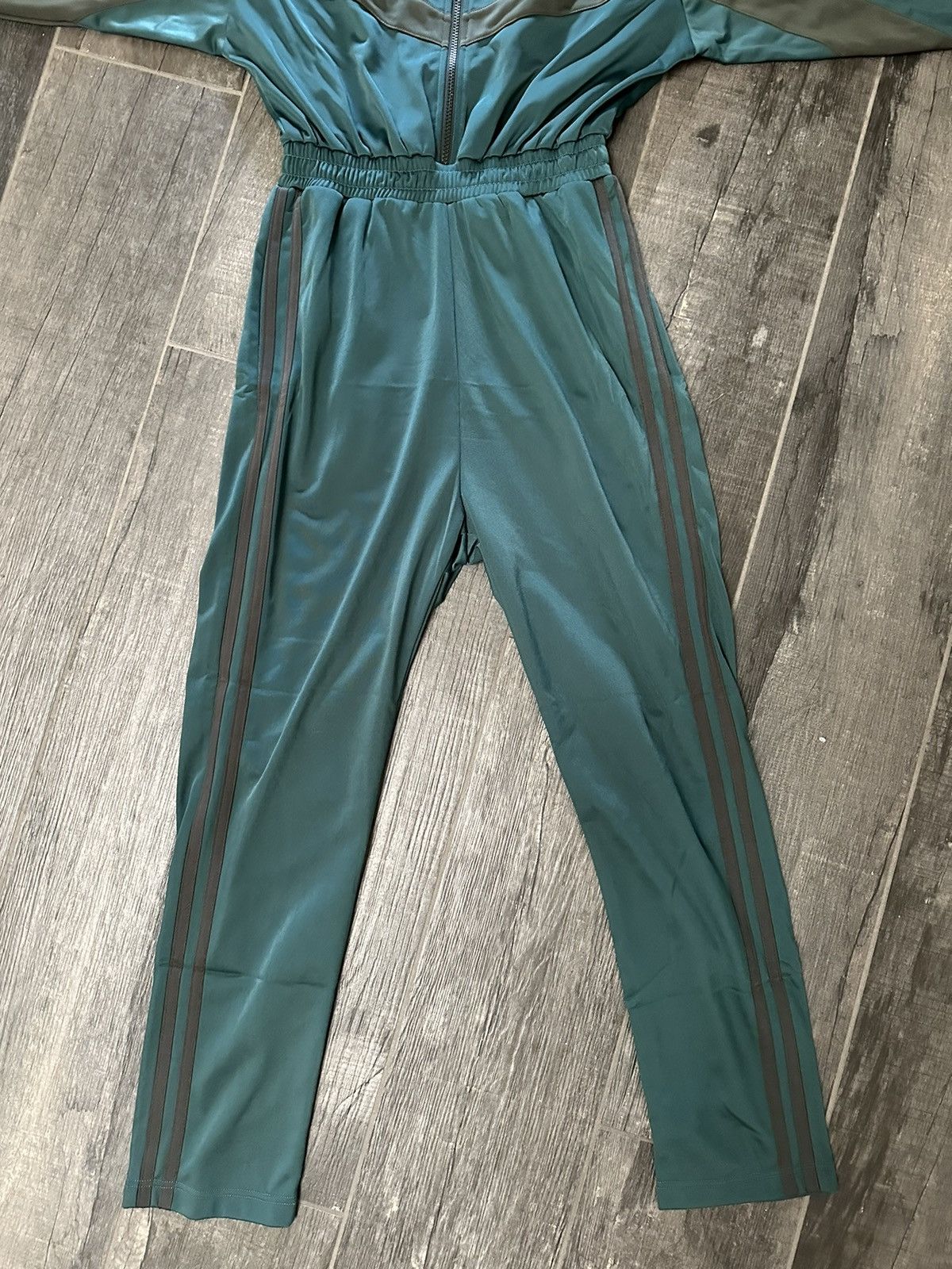 Kanye West × Yeezy Sample Unreleased Yeezy Season 5 Blue/Green Jumpsuit Size 30" / US 8 / IT 44 - 11 Thumbnail