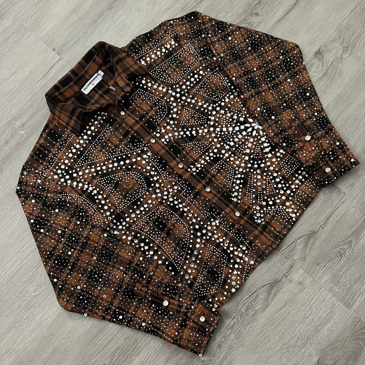 Vale Forever All Over Rhinestone Flannel Chainsaw