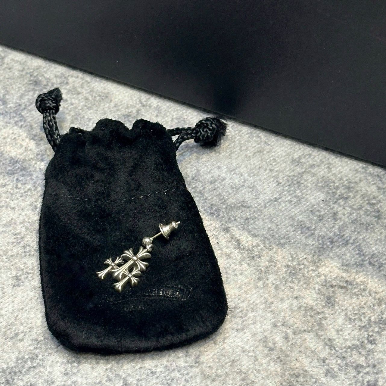 Chrome Hearts CHROME HEARTS Triple Cross Earring Size ONE SIZE - 2 Thumbnail
