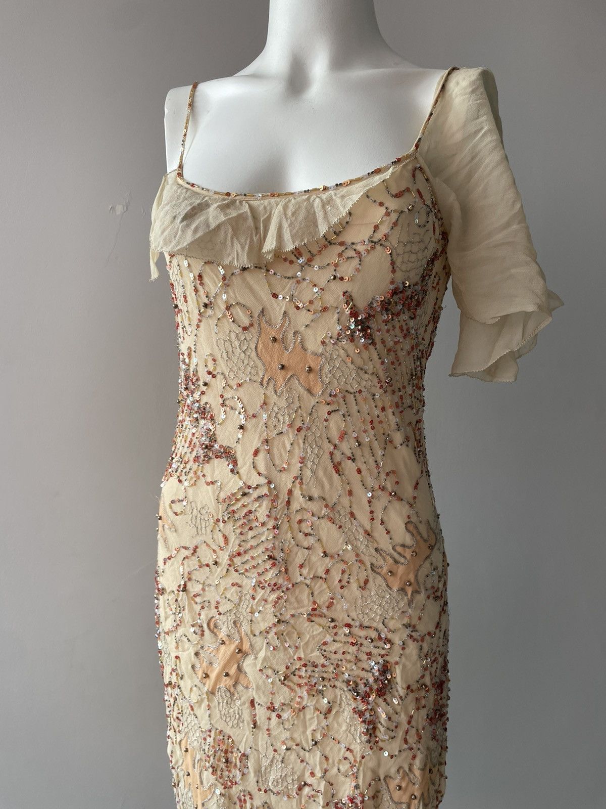 Vintage y2k silk dress Size L / US 10 / IT 46 - 9 Thumbnail