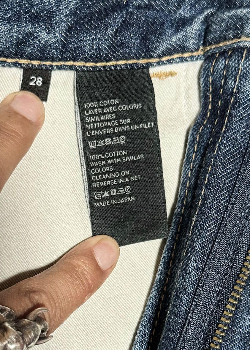 Celine Celine Triomphe Signature Cut Off Washed Blue Flare Jeans Size 28" / US 6 / IT 42 - 9 Thumbnail