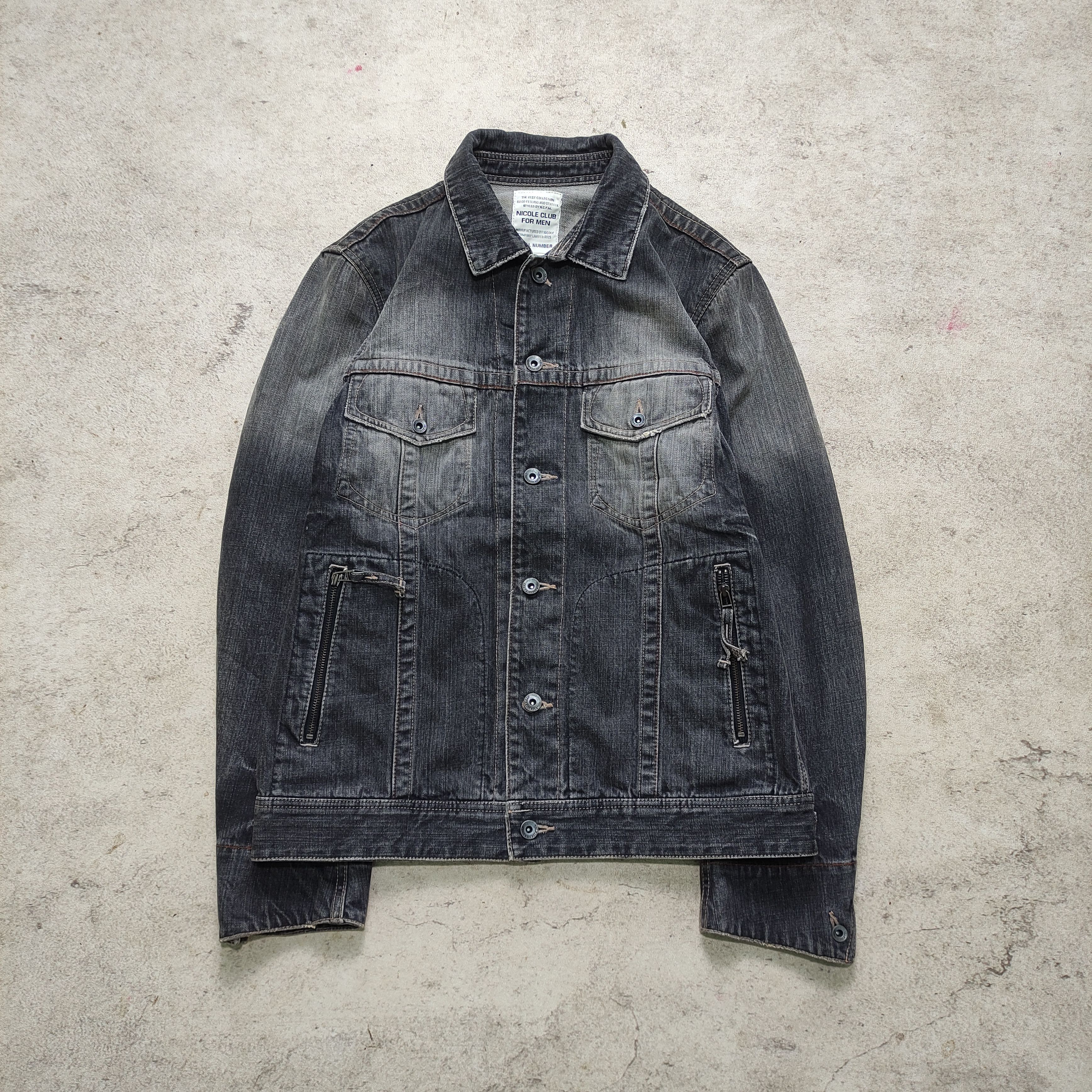 Tornado Mart Nicole Club For Men Washed Jacket Size US M / EU 48-50 / 2 - 3 Thumbnail
