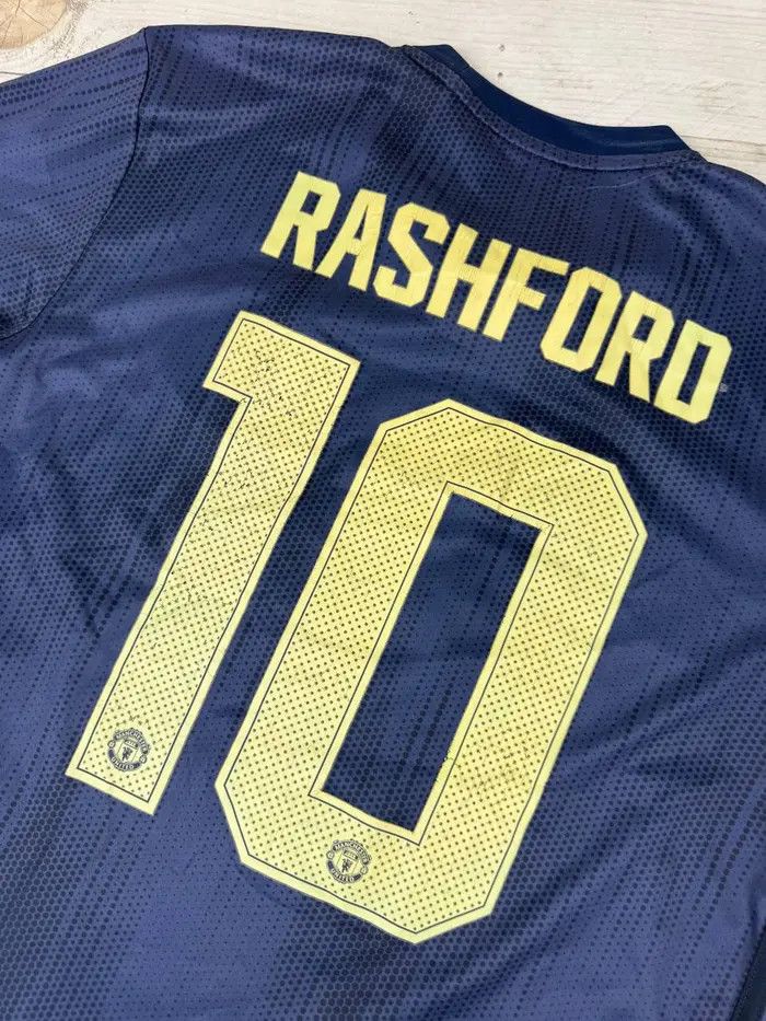 Adidas Adidas Manchester United 2018 2019 Rashford #10 Third Jersey Size US M / EU 48-50 / 2 - 14 Thumbnail
